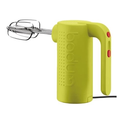 Bodum Bistro Electric Hand Mixer Lime Green Vegetarian And Vegan