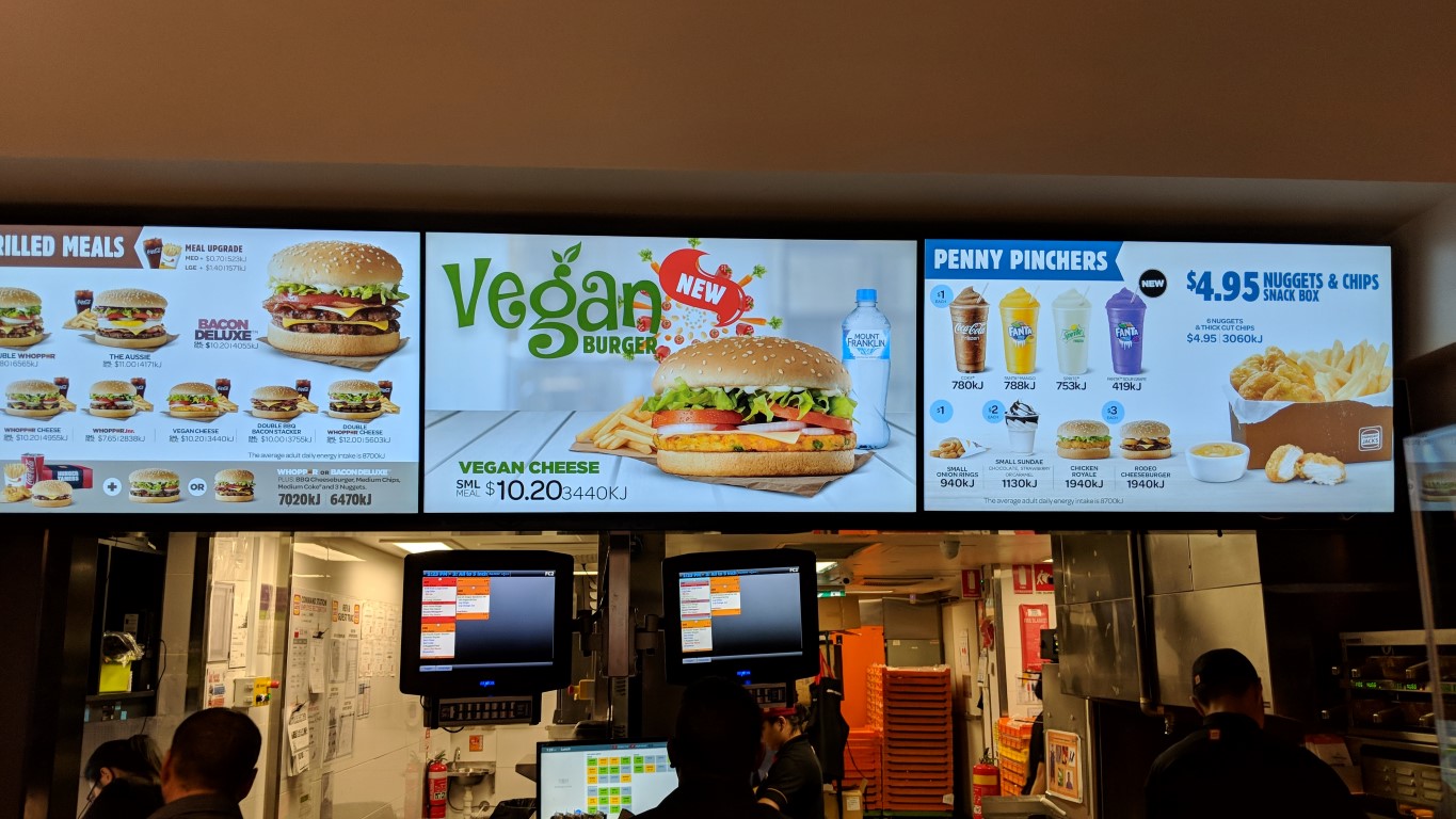 HUNGRY JACKS VEGAN BURGER Vegetarian And Vegan Meals Community